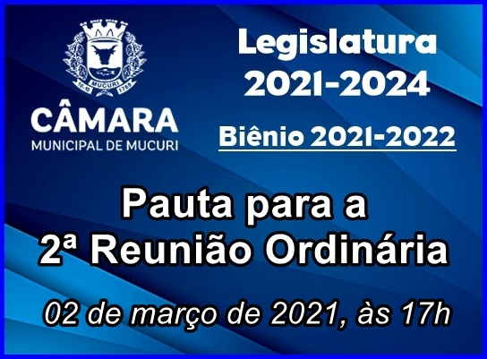 Na próxima terça-feira (2/3), serão 26 matérias para votação em Plenário, todas de autoria dos Vereadores